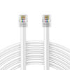 Picture of Seefeful Telephone landline Extension Cord Cable, with Standard RJ-11 6P4C Plug (3Pack / 3.3FT)