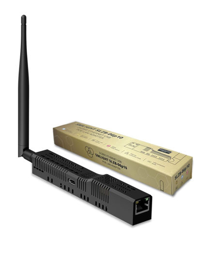 Picture of SMLIGHT SLZB-06P10 - Zigbee 3.0 to Ethernet,USB,and WiFi Gateway Coordinator with PoE,Universal Zigbee USB Gateway for Home Assistant/ Zigbee2MQTT/ZHA,Wireless Zigbee 3.0 USB Adapter