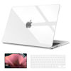 Picture of B BELK Compatible with MacBook Air 13 inch Case 2010-2017 Release Model A1466 A1369, Clear Plastic Laptop Hard Shell Case + Keyboard Cover + Screen Protector for MacBook Air 13.3 inch, Transparent