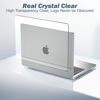 Picture of B BELK Compatible with MacBook Air 13 inch Case 2010-2017 Release Model A1466 A1369, Clear Plastic Laptop Hard Shell Case + Keyboard Cover + Screen Protector for MacBook Air 13.3 inch, Transparent