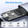 Picture of SSK Portable SSD 500GB, up to 2000MB/s External Solid State Drives, USB 3.2 Gen2X2 NVMe SSD External Hard Drive, Ultra Low Power Consumption for iPhone 15/ MacBook/Pro/OTG Phone/Laptops