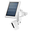 Picture of HOLACA 2-in-1 Weatherproof Gutter Mount for Ring Solar Panel, Spotlight Cam Battery and Stick Up Cam Battery Outdoor Mount Accessories for Ring Solar Panel (White)