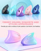 Picture of Lekvey Ergonomic Mouse, Vertical Wireless Mouse, Rechargeable 2.4 GHz USB Optical Carpal Tunnel Mice : 800/1200 / 1600 DPI, 6 Buttons, for Laptop, PC, Computer, Desktop, Notebook etc, Pink