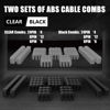 Picture of ABNO1 PSU Cable Extension Kit with Two Sets of Cable Combs 1x24Pin/1x8Pin(4+4) EPS/2x8Pin(6P+2P) PCI-E/ 30CM Length,PC Sleeved Cable for ATX Power Supply(Green) (A-CC-1)