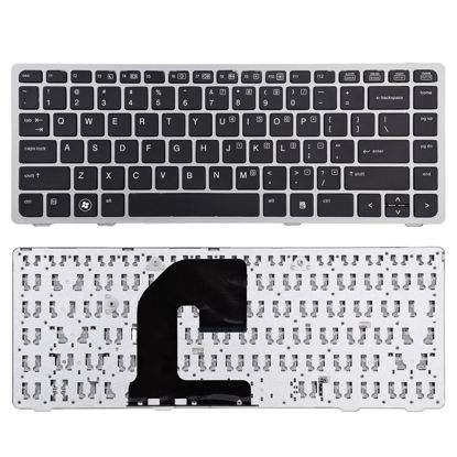 Picture of TLBTEK Keyboard Replacement Compatible with HP Probook 6460B 6465B 6470B 6475B and Elitebook 8460P 8460W 8470P 8470W Series Laptop 642760-001 635768-001 6037b0058801 700947-031