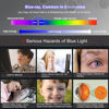 Picture of Anti Blue Light Glare Monitor Screen Protector for 31.5" 32" Diagonal Desktop TV Monitor Standard/Curved/Touch Widescreen Monitor, Eyes Care Blue Light Glare UV Filter