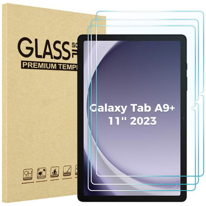 Picture of ProCase 3 Pack Screen Protector for Galaxy Tab A9 Plus 11 Inch 2023, HD Tempered Glass 9H Film Guard for 11" Tab A9+ 5G Tablet (SM-X210/X216/X218)