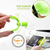 Picture of YUNLOVXEE USB C Mini Cell Phone Fan - 4 Pack Type C Small Fan for Phone, Personal Portable Fan Plug into Android Phone, Pocket Fan Mobile Phone Fan for Samsung Galaxy Note