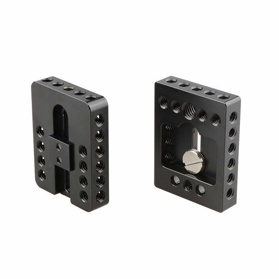 Picture of CAMVATE Universal Top Cheese Plate + Camera Base Plate for DIY DSLR Camera Cage Rig - 2439
