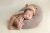 Picture of Fashion Newborn Boys Girls Baby Photo Shoot Props Outfits Crochet Clothes Mohair Hat Pants Photography Props Costume (Khaki)