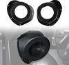Picture of A & UTV PRO Front Kick Pods Under Dash Mount Enclosure for 2016 2017 2018 2019 2020 Polaris General 1000 EPS Accessories, UTV 6.5" inch Speaker Panels, 2PCS