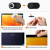 Picture of Ultra Thin Metal Magnet Web Camera Cover Silde for MacBook Pro Laptops Smartphone Mac PC Tablets, Adhesive Tabs Fix Bottom of Magnetic Privacy Screen