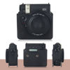 Picture of Phetium Instant mini 99 Camera Protective Case,Carrying Bag Compatible with Fujifilm Instax Mini 99 PU Leather Cover with Adjustable Shoulder Strap (Black)
