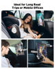 Picture of AboveTEK Tablet Holder for Car Headrest- Anti-Theft iPad Car Holder Back Seat, Secure Locking System with 360° Swivel, Universal for 4-11" Tablets, Durable Aluminum Mount for Travel & Business, Silver