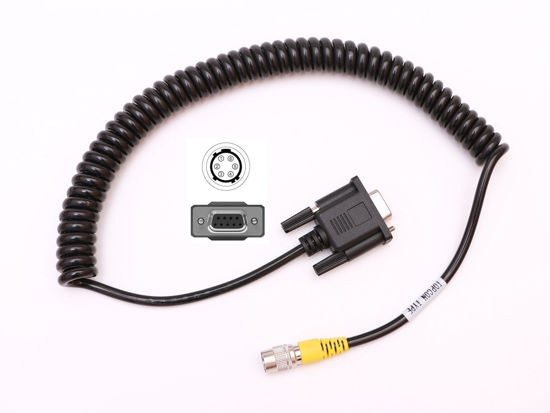 Picture of Serial COM Data Cable Data Collector Cable for SOKKIA,TOPCON Total Stations to Data Collector