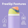Picture of Owala FreeSip Insulated Stainless Steel Water Bottle with Straw for Sports, Travel, and School BPA-Free Sports Water Bottle, 40 oz, Surfs Edge