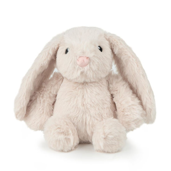 Picture of Best Pet Supplies Interactive Bunny Buddy Dog Toy with Crinkle and Squeaky Enrichment for Small and Medium Breed Puppies or Dogs, Cute and Plush - Bunny (Beige), Small