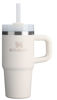 Picture of Stanley Quencher H2.0 Tumbler with Handle & Straw 14 oz | Twist On 3-Way Lid | Cupholder Compatible for Travel | Insulated Stainless Steel Cup | BPA-Free | Cream 2.0