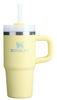 Picture of Stanley Quencher H2.0 Tumbler with Handle & Straw 14 oz | Twist On 3-Way Lid | Cupholder Compatible for Travel | Insulated Stainless Steel Cup | BPA-Free | Pomelo