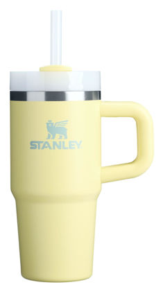 Picture of Stanley Quencher H2.0 Tumbler with Handle & Straw 14 oz | Twist On 3-Way Lid | Cupholder Compatible for Travel | Insulated Stainless Steel Cup | BPA-Free | Pomelo