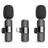 Picture of MAYBESTA Wireless Lavalier Lapel Microphone for iPhone 15 Series/Android/Laptop - Bluetooth Mini Phone Microphones for Video Recording - 2 Clip on Mics with USB C Interface for Tiktok YouTube Vlog