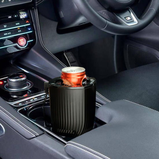 Picture of Yesinaly Smart 2-in-1 Car Cup Warmer Cooler Heated Travel Mug, Temperature Control Car Coffee Heater Travel Coffee Cup for Coffee, Baby Bottles, Water, Tea, Drinks