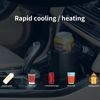 Picture of Yesinaly Smart 2-in-1 Car Cup Warmer Cooler Heated Travel Mug, Temperature Control Car Coffee Heater Travel Coffee Cup for Coffee, Baby Bottles, Water, Tea, Drinks