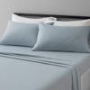 Picture of Amazon Basics Deluxe Microfiber Sheet Set, 4 pieces, Queen, Spa Blue Striped