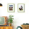 Picture of upsimples 8.5 By 11 Picture Frame, Display Pictures 6x8 with Mat or 8.5 x 11 Without, Wall Hanging Photo Frames, Green, 1 Pack