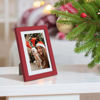 Picture of upsimples 5x7 Picture Frame, Display Pictures 4x6 with Mat or 5 x 7 Without, Wall Hanging Photo Frames, Red, 1 Pack