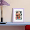 Picture of upsimples 8x10 Picture Frame, Display Pictures 5x7 with Mat or 8 x 10 Without, Wall Hanging Photo Frames, Purple, 1 Pack