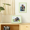 Picture of upsimples 5x7 Picture Frame, Display Pictures 4x6 with Mat or 5 x 7 Without, Wall Hanging Photo Frames, Green, 1 Pack