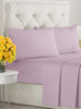 Picture of King Size 4 Piece Sheet Set - Comfy Breathable & Cooling Sheets - Hotel Luxury Bed Sheets for Women & Men - Deep Pockets, Easy-Fit, Soft & Wrinkle Free Sheets - Light Lavender Oeko-Tex Bed Sheet Set
