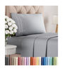 Picture of Twin XL Size 3 Piece Sheet Set - Breathable & Cooling Sheets - Hotel Luxury Bed Sheets for Women, Men, Kids & Teens - Deep Pockets, Easy-Fit, Wrinkle Free Sheets - Steel Blue Oeko-Tex Bed Sheet Set