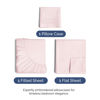 Picture of Twin Size 3 Piece Sheet Set - Comfy Breathable & Cooling Bed Sheets Set - Hotel Luxury Bedding for Women, Men, Kids & Teens - Deep Pockets, Easy-Fit, Soft and Wrinkle Free - Oeko-Tex - Lavender Pink