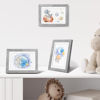 Picture of upsimples 5x7 Picture Frame, Display Pictures 4x6 with Mat or 5 x 7 Without, Wall Hanging Photo Frames, Gray, 1 Pack