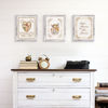 Picture of upsimples 8.5 By 11 Picture Frame, Display Pictures 6x8 with Mat or 8.5 x 11 Without, Wall Hanging Photo Frames, Rustic White, 1 Pack