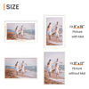 Picture of upsimples 11x17 Picture Frame, Display Pictures 9x15 with Mat or 11 x 17 Without, Wall Hanging Poster Frames, White, 1 Pack