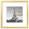 Picture of upsimples 12x12 Picture Frame, Display Pictures 8x8 with Mat or 12 x 12 Without, Wall Hanging Square Frames, Gold, 1 Pack