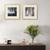 Picture of upsimples 12x12 Picture Frame, Display Pictures 8x8 with Mat or 12 x 12 Without, Wall Hanging Square Frames, Gold, 1 Pack