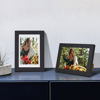 Picture of upsimples 4x6 Picture Frame, Display Pictures 3.5x5 with Mat or 4 x 6 Without, Wall Hanging Photo Frames, Black, 1 Pack