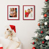 Picture of upsimples 11x14 Picture Frame, Display Pictures 8x10 with Mat or 11 x 14 Without, Wall Hanging Photo Frames, Red, 1 Pack