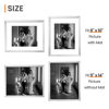 Picture of upsimples 11x14 Picture Frame, Display Pictures 8x10 with Mat or 11 x 14 Without, Wall Hanging Photo Frames, Silver, 1 Pack