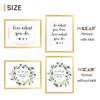 Picture of upsimples 12x16 Picture Frame, Display Pictures 8.5x11 with Mat or 12x16 Without Mat, Wall Hanging Photo Frame, Gold, 1 Pack