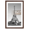 Picture of upsimples 11x17 Picture Frame, Display Pictures 9x15 with Mat or 11 x 17 Without, Wall Hanging Poster Frames, Brown, 1 Pack