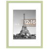 Picture of upsimples 12x16 Picture Frame, Display Pictures 8.5x11 with Mat or 12 x 16 Without, Wall Hanging Poster Frames, Green, 1 Pack