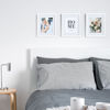 Picture of upsimples 11x14 Picture Frame, Display Pictures 8x10 with Mat or 11x14 Without Mat, Wall Hanging Photo Frame, White, 1 Pack
