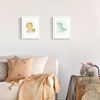 Picture of upsimples 8.5 By 11 Picture Frame, Display Pictures 6x8 with Mat or 8.5 x 11 Without, Wall Hanging Photo Frames, White, 1 Pack