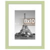 Picture of upsimples 8x10 Picture Frame, Display Pictures 5x7 with Mat or 8 x 10 Without, Wall Hanging Photo Frames, Green, 1 Pack
