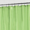 Picture of Barossa Design Clear Green Shower Curtain Liner - PEVA Heavy Duty Shower Liner with 6 Magnets and Metal Grommets, 72" x 72" Waterproof Shower Curtains for Bathroom - Clear Green
